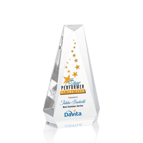 Recognition Awards - Crystal Awards - Carmel VividPrint™ Award - Clear
