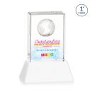 Ambassador VividPrint&trade; Award on Base - White