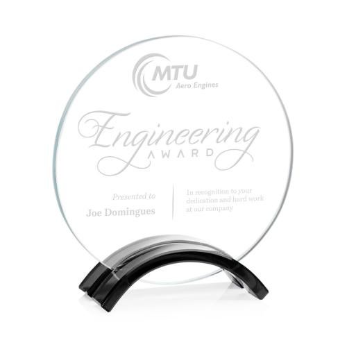Recognition Awards - Crystal Awards - Holton Award - Black