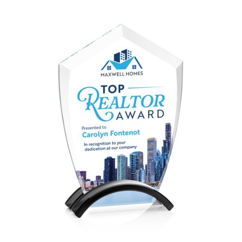 Recognition Awards - Crystal Awards - Pullman VividPrint™ Award - Black