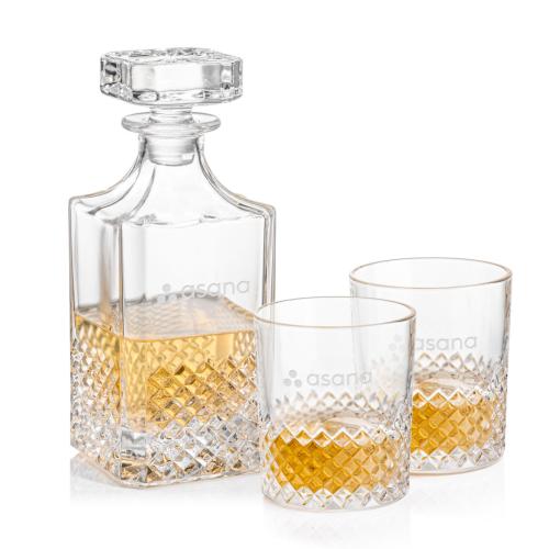 Corporate Gifts - Barware - Decanters - Tacoma Decanter Set