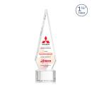 Springfield VividPrint&trade; Award on Paragon Base - Clear