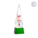 Springfield VividPrint&trade; Award on Robson Base - Green