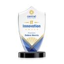 Skylark Shield VividPrint&trade; Award - Black