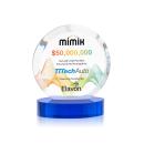 Matlow Circle VividPrint&trade; Award - Blue
