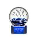 Tranquility Award on Paragon Base - Blue