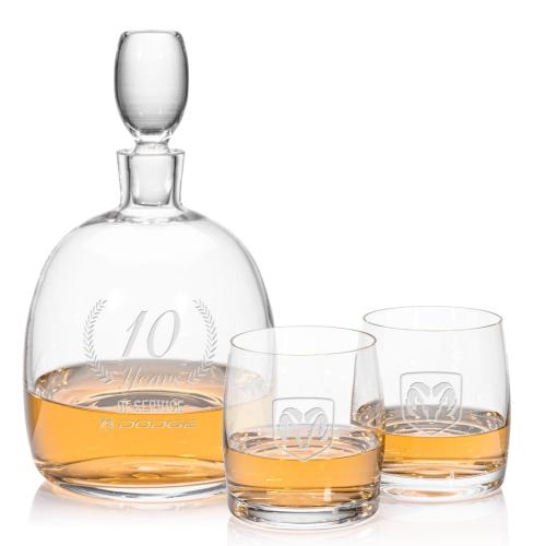 Corporate Gifts - Barware - Decanters - Salerno Decanter Set