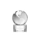 Globe Award on Paragon Base - Clear