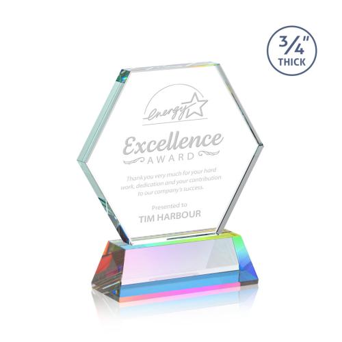 Recognition Awards - Crystal Awards - Pickering Award on Newhaven - Prismatic