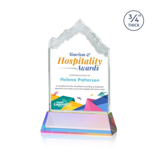 Recognition Awards - Crystal Awards - McKinley VividPrint™ Award on Newhaven - Prismatic