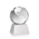 Globe Award on Aluminum Base Alt Image 1