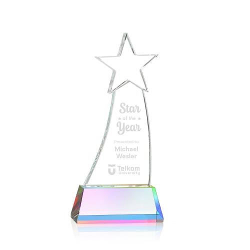 Recognition Awards - Crystal Awards - Manolita Star Award - Prismatic