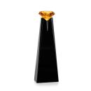 Alicia Gemstone VividPrint&trade; Award - Black/Amber Alt Image 1