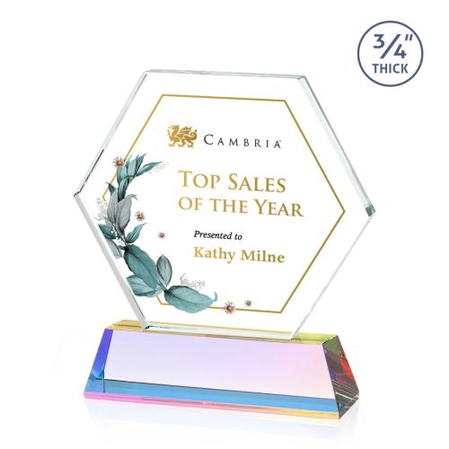 Recognition Awards - Crystal Awards - Ralston VividPrint™ Award - Prismatic