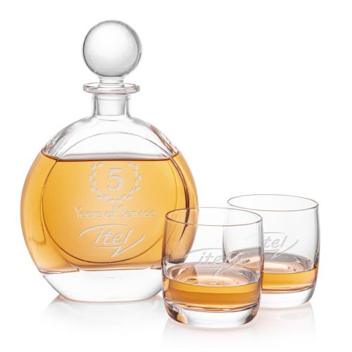Corporate Gifts - Barware - Decanters - Bonello Decanter & Ritz Set