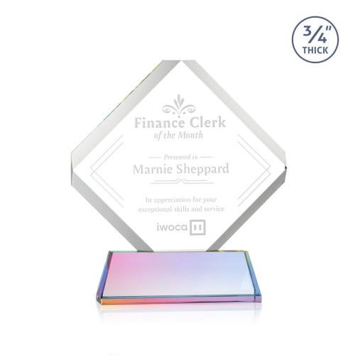 Recognition Awards - Crystal Awards - Toulon Award on Newhaven - Prismatic