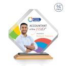 Toulon VividPrint&trade; Award - Bamboo/Black