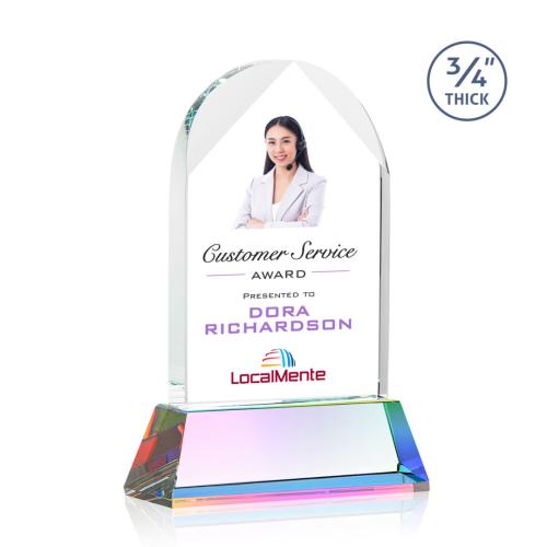 Recognition Awards - Crystal Awards - Blake VividPrint&trade; Award on Newhaven - Prismatic