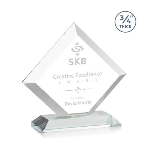 Recognition Awards - Crystal Awards - Belaire Award - Clear