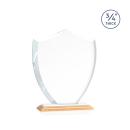Scudo Shield VividPrint&trade; Award - Bamboo/White Alt Image 1
