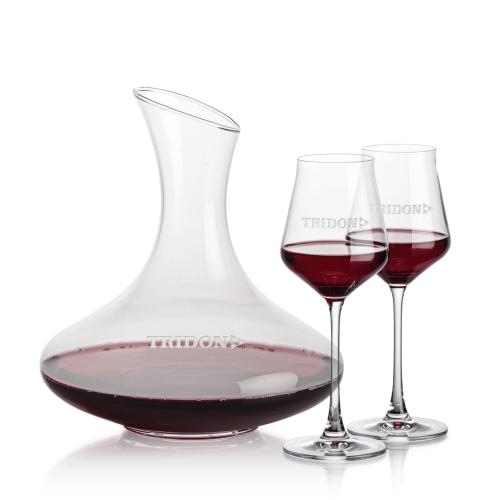Corporate Gifts - Barware - Carafes - Innisfil Carafe & Bretton Wine