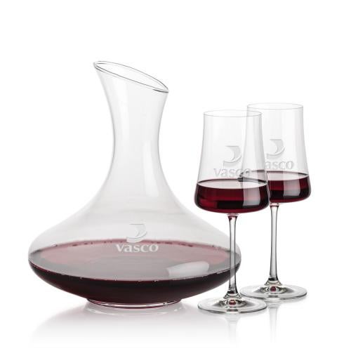 Corporate Gifts - Barware - Carafes - Innisfil Carafe & Dakota Wine