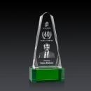 Geneva 3D Award on Base - Green