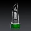Akron Tower 3D Award on Base - Green