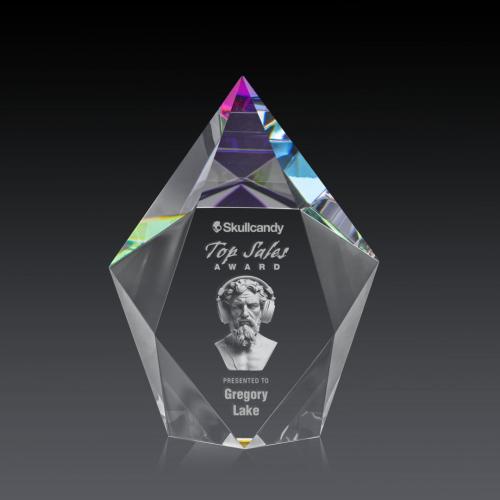 Recognition Awards - Crystal Awards - Devron 3D Award - Prismatic