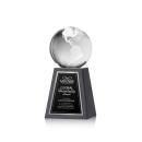 Globe Award on Tall Marble Base