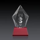 Devron 3D Award on Base - Red