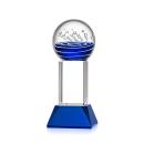 Tranquility Award on Stowe Base - Blue Alt Image 1