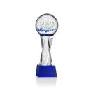 Starburst Award on Grafton Base - Blue Alt Image 1