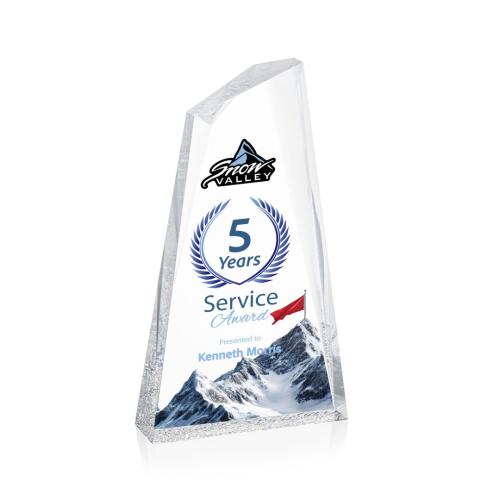 Recognition Awards - Acrylic Awards - Cozumel VividPrint™ Award - Clear