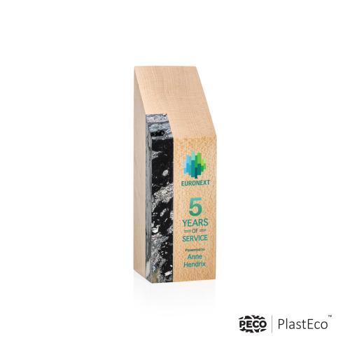 Recognition Awards - Shop by Recipient - Sales Awards - Verde PlastEco&trade; VividPrint&trade; Award - Charcoal