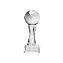 Globe Award on Grafton Base - Clear