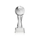 Globe Award on Grafton Base - Clear Alt Image 1