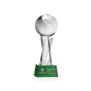 Globe Award on Grafton Base - Green