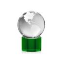 Globe Award on Marvel Base - Green Alt Image 1