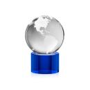 Globe Award on Marvel Base - Blue Alt Image 1