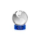 Globe Award on Stanrich Base - Blue