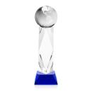Globe Award on Toscana Base - Blue Alt Image 1