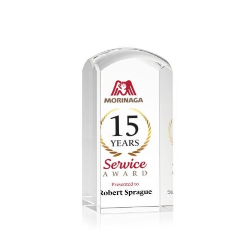 Recognition Awards - Crystal Awards - Silkwood VividPrint™ Award