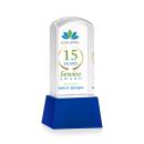 Silkwood VividPrint&trade; Award on Base - Blue