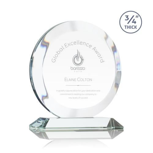 Recognition Awards - Crystal Awards - Gibralter Award - Clear