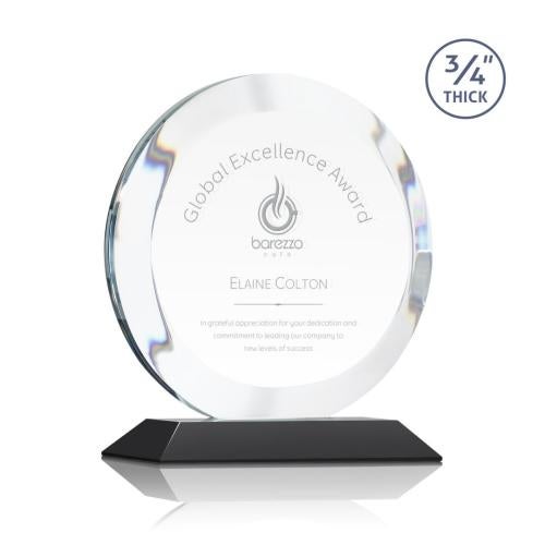 Recognition Awards - Crystal Awards - Gibralter Award - Black