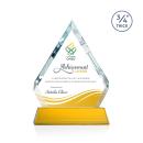 Apex VividPrint&trade; Award on Newhaven Base - Amber
