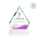 Apex VividPrint&trade; Award on Newhaven Base - White