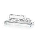 Crystal Oil Tanker on Base - Clear Alt Image 1