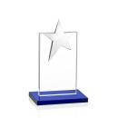 Bryanston Chrome Star Award - Blue  Alt Image 1